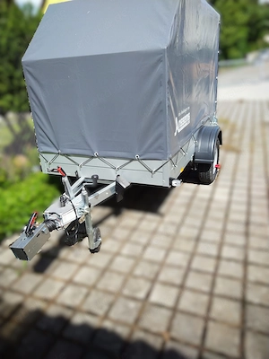 Anssems GTB 1200.251 126 mit Plane, 100er-Zulassung, hintere Stützen, neuer TÜV 6 2026, wie neu