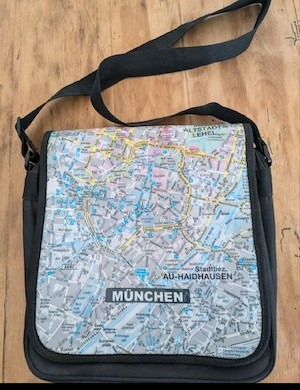 München Umhängetasche mit Stadtplan 