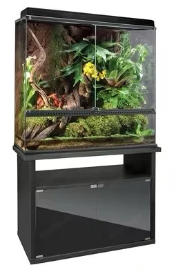 Exo Terra Terrarium 90x45x90 inkl. Unterschrank & Dual Top