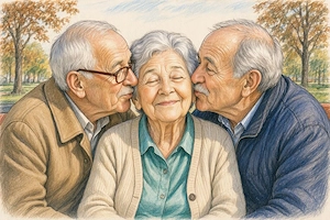 Suche sehr liebe alte Menschen mit erotischen Bedürfnissen ( F, Paar M F)