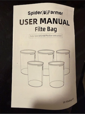 Filter Bags von Spider Farmer