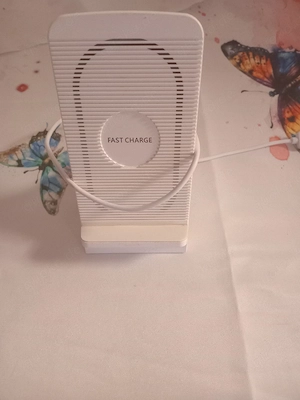 Samsung auflade gerät in weiß