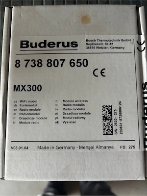 Buderus Lanmodule