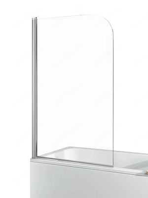 Badewannenaufsatz Glas beidseitig verwend- und schwenkbar