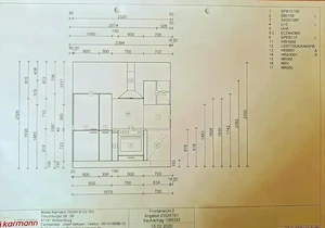 Schöne rote Einbauküche inkl. Elektrogeräte Bild 2