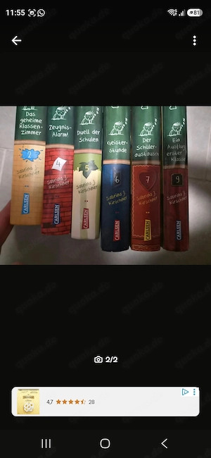 Biete Bücher die langweiligste Schule der Welt
