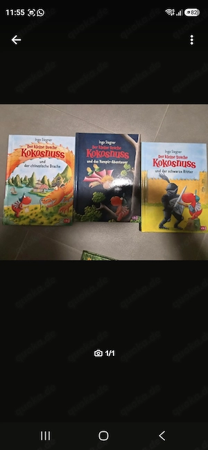 Biete Bücher Drache Kokosnuss