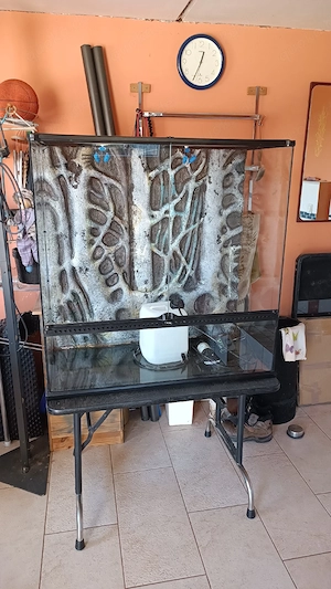 ExoTerra 90x45x90 Terrarium Beleuchtung Regenanlage 