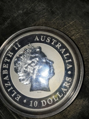 10 Unzen Silbermünze Australien Koala 2011