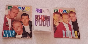 80er Jahre Bravo Star-Album + BROS Push Kassette         