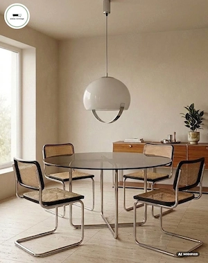 Harvey Guzzini Pendelleuchte Space Age Vintage