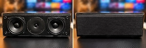 Jamo Center Center-Lautsprecher 70W RMS 4 8 Ohm verkabelt Schwarz Holz