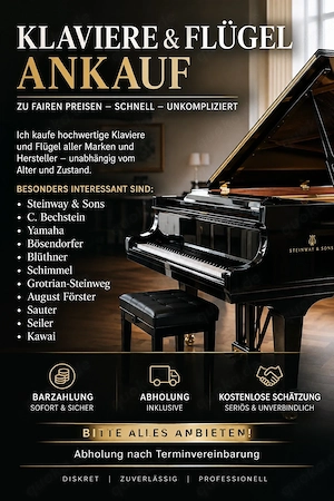 suche Klavier und Flügel