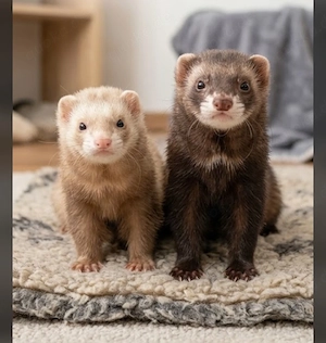 Suche 2 Frettchen 