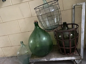 Glas Ballonflaschen 