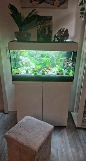 Aquarium Juwel mit Unterschrank 120l komplett mit allem Zubehör 