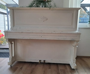 Antikes Ernst Kaps Dresden Klavier (1895)   Shabby-Chic   Vintage