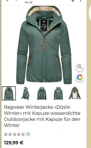 Ragwear Winterjacke Damen 6 xl (52)