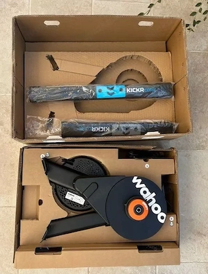 Wahoo Kickr Core 2 mit Zwift COG und Click