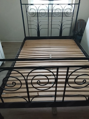1,40 Metall Bett 