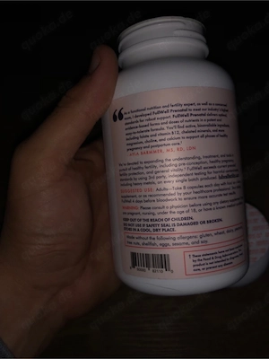 FullWell Women's Prenatal Multivitamin,