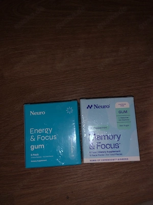 Neuro Memory & Focus Gum Peppermint