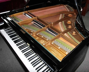Flügel Bechstein L-167, schwarz poliert, Renner-Mechanik, 5 Jahre Garantie Bild 6