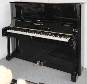 Klavier Bechstein 128, schwarz poliert, Nr. 104881, 5 Jahre Garantie