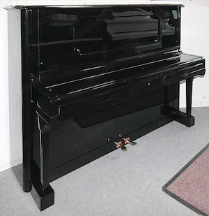 Klavier Bechstein 128, schwarz poliert, Nr. 104881, 5 Jahre Garantie Bild 2