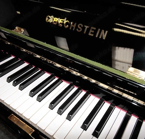 Klavier Bechstein 128, schwarz poliert, Nr. 104881, 5 Jahre Garantie Bild 3
