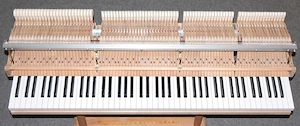 Flügel Yamaha GB1K schwarz poliert, Baujahr 2018, 5 Jahre Garantie Bild 8