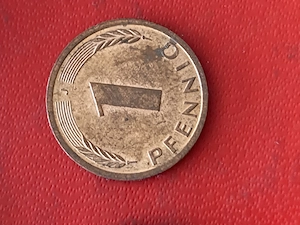 Münze Münzen Umlaufmünze Deutschland BRD 1 Pfennig 1994Münzzeichen J