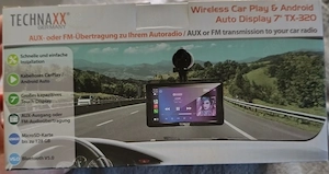 Wireless Car Play & Android Auto Display 