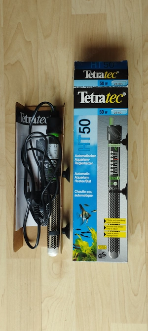 Tetratec HT50 Automatischer Aquarium-Regelheizer