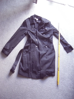 Trenchcoat Schwarz 38 Marke Adagio Neu Neupreis 54 