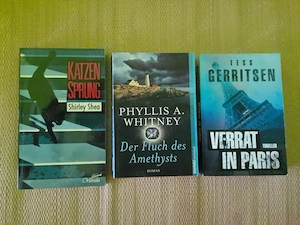 3x  Krimi Thriller   3     pro Buch. EINZELKAUF MÖGLICH
