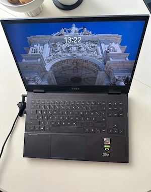 HP Omen Gaming Laptop 15,6 Zoll QHD, Ryzen 7 & RTX 3070