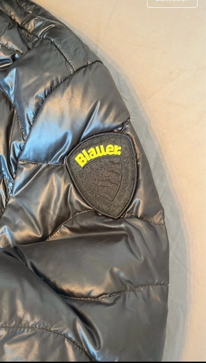 Blauer jacke 