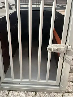 Hundebox 17cm hoch aus Alu