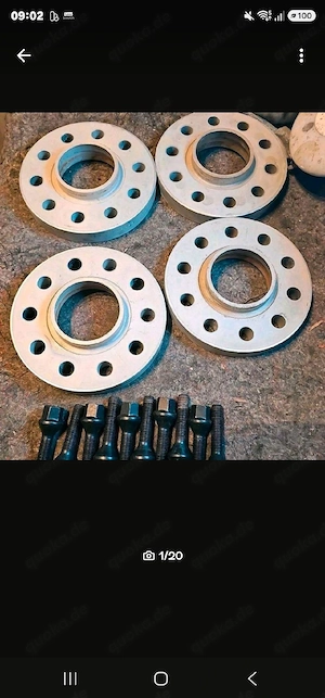 Eibach Spurverbreiterung Nr-91220020  5x120 72.5 Spurplatten BMW