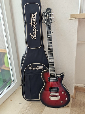 Hagstom Ultra Swede (EZ: 06 26) inkl. Hagstrom Gigbag, Steyner Gurt, Gotho Locking-Tunern