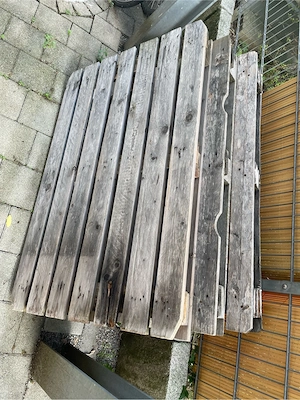 3 Paletten zu Verschenken, Abholung in Tettnang