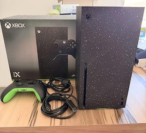 Xbox Series X 2TB Galaxy Black Special Edition, wie neu keine 10H Spielzeit!