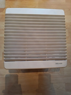Helios HV200 4R Ventilator Lüfter Verschlußklappe Einbau
