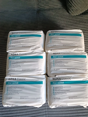 6x NONA Classic Mini Normal NEU
