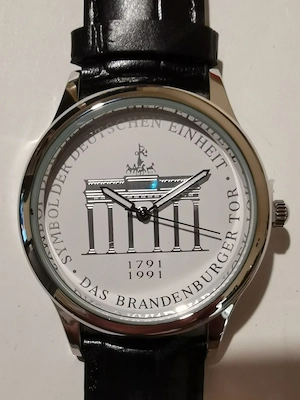 Quarz-Armbanduhr Unisex "Symbol der deutschen Einheit - Das Brandenburger Tor"