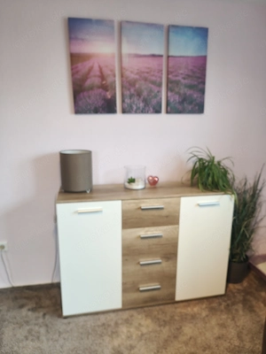 Wohnwand plus Kommode Bild 2