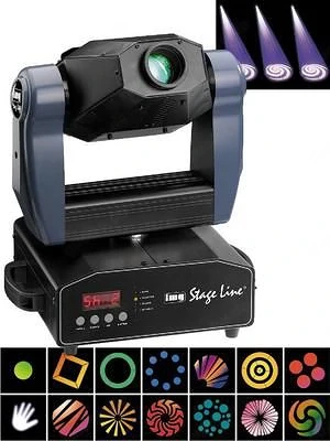 SHOWTEC CYBORG MOVING HEAD 250 oder 75 Watt schönes, warmes Licht