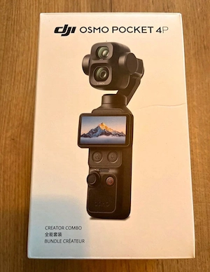 DJI Osmo Pocket 4P Creator Combo wie neu, mit Rechnung & Garantie Bild 4