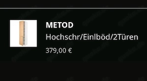 IKEA METOD Hochschrank 40   60   210 cm